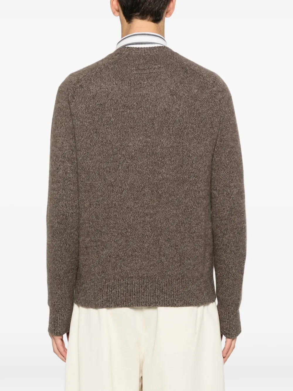 Zegna crew-neck sweater Bruin