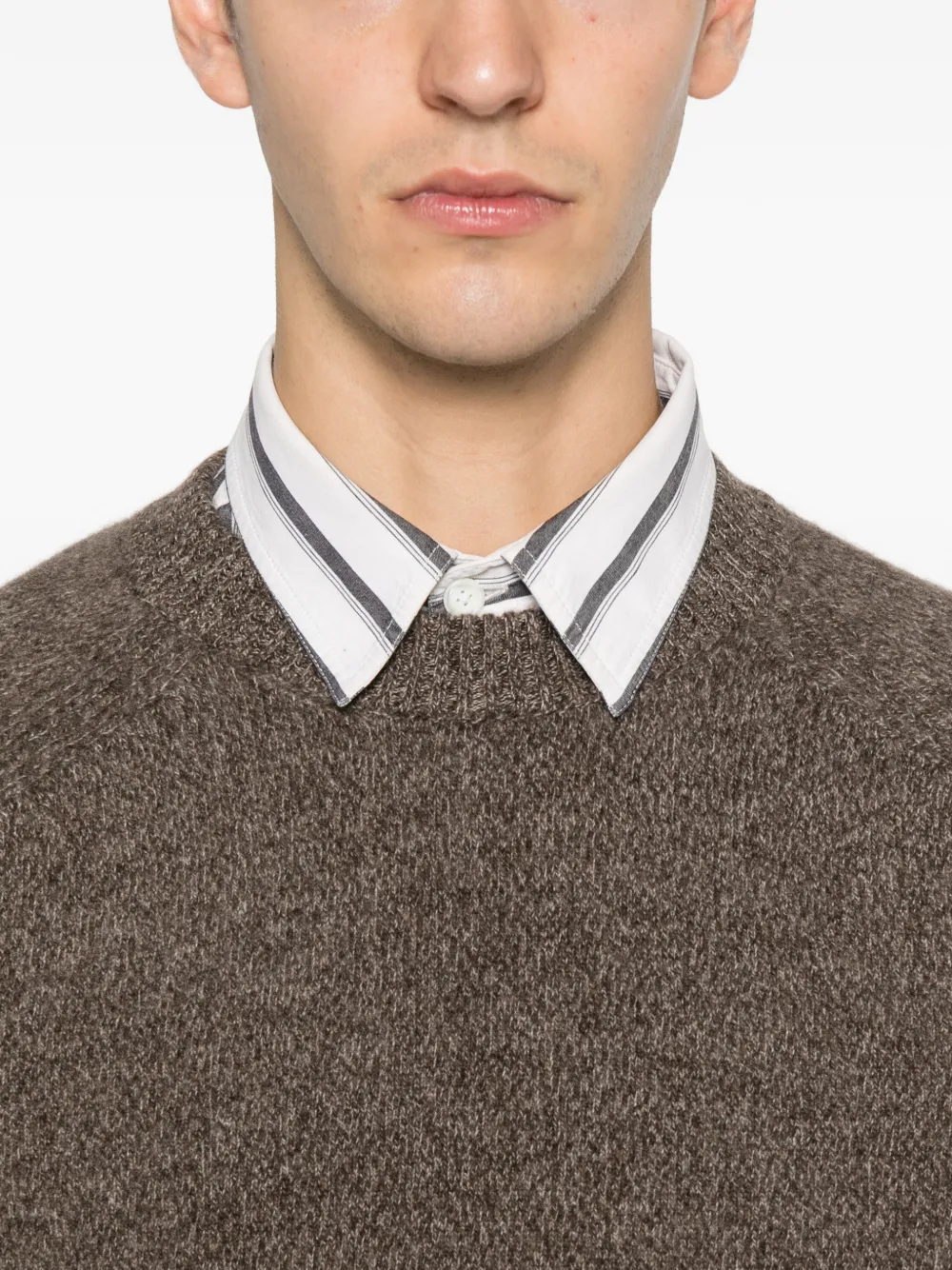 Zegna crew-neck sweater Bruin