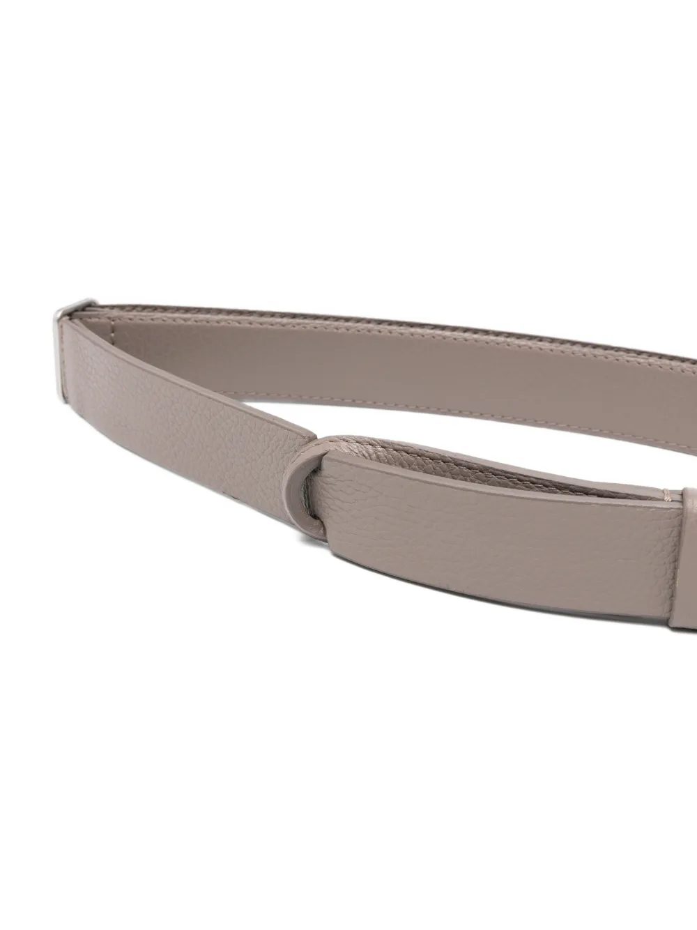 Orciani Micron textured belt - Bruin