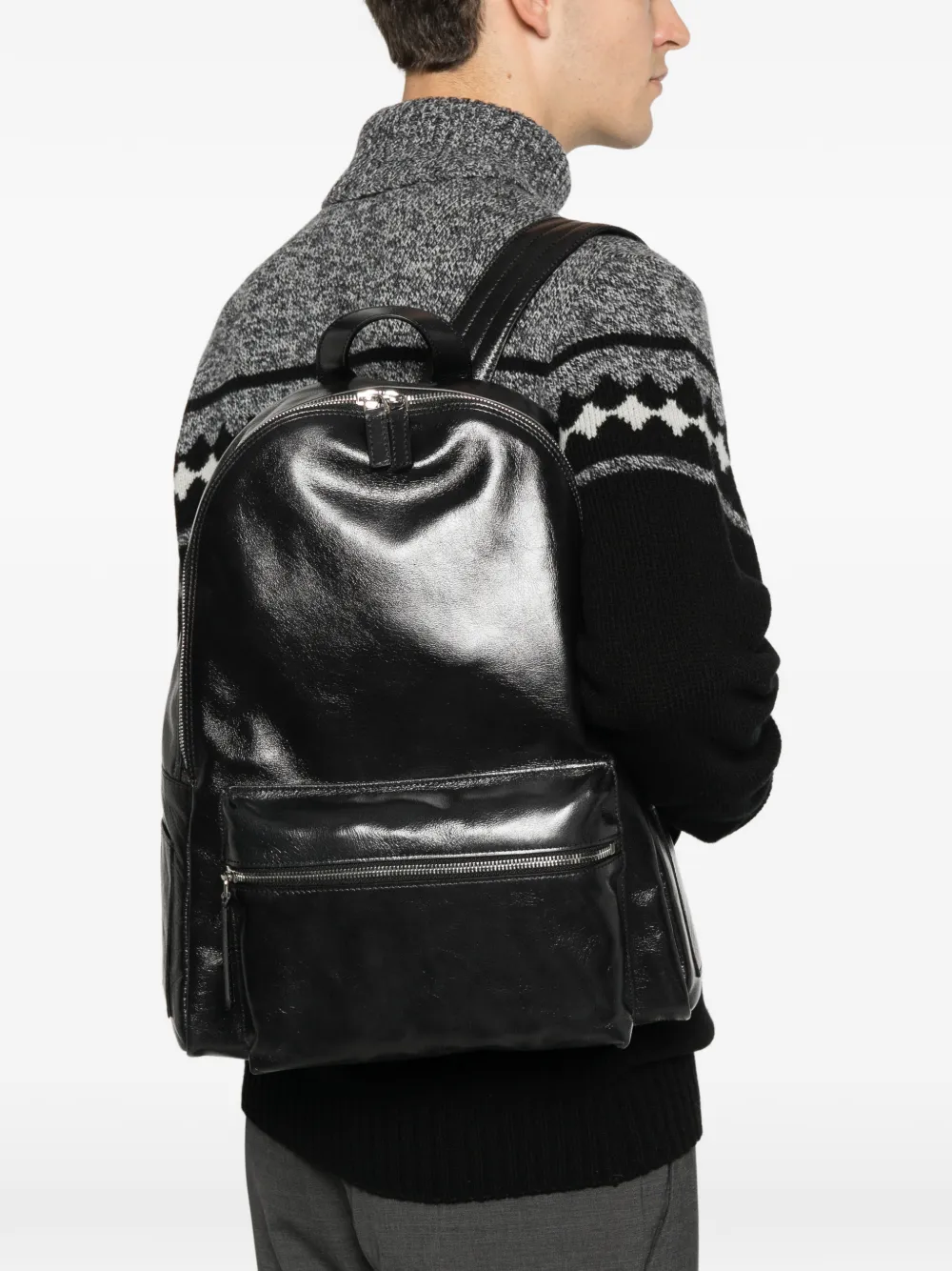 Orciani sac à dos Freedom à poche zippée | Image 2