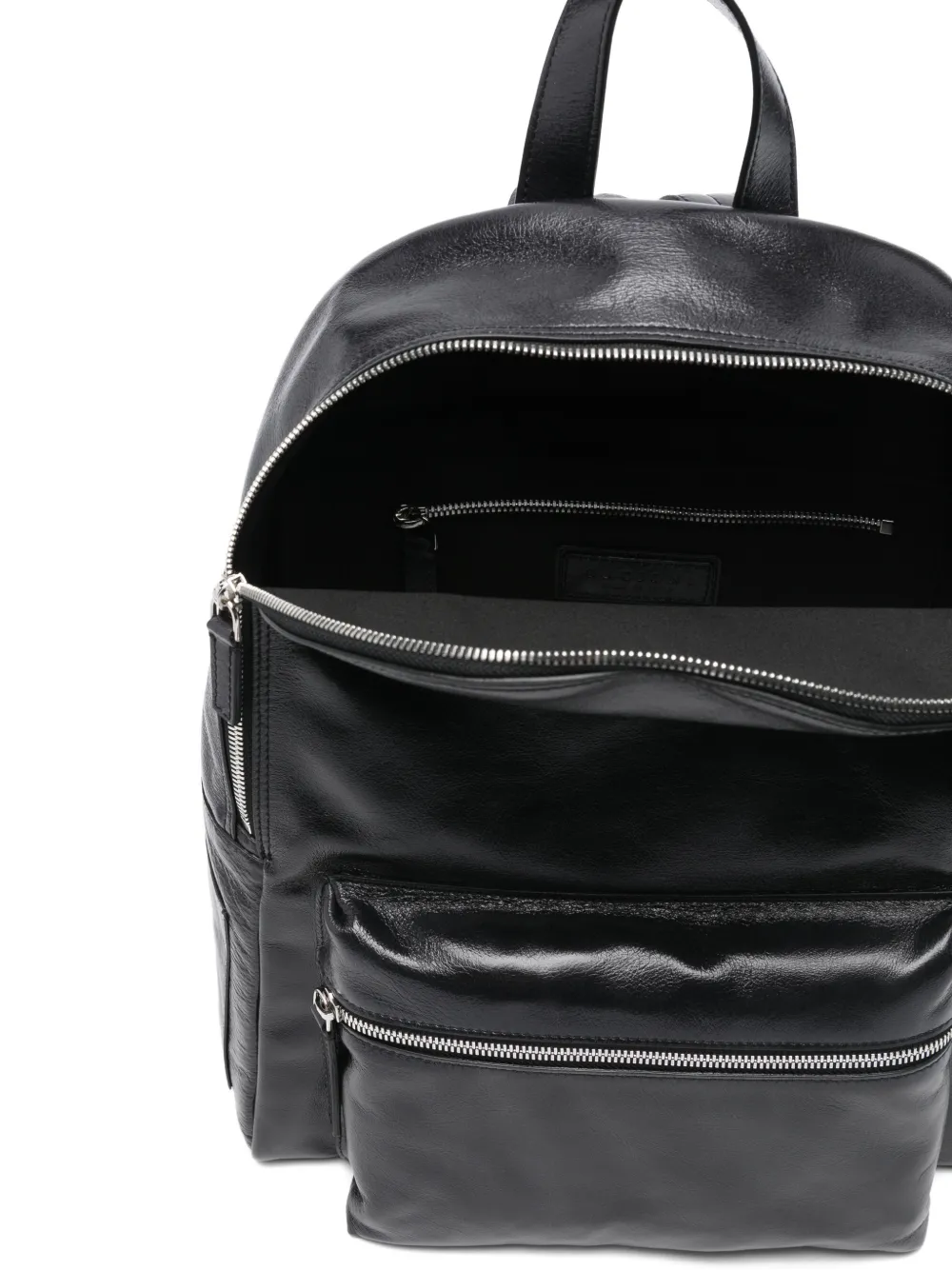 Orciani Freedom rugzak met ritszak Zwart