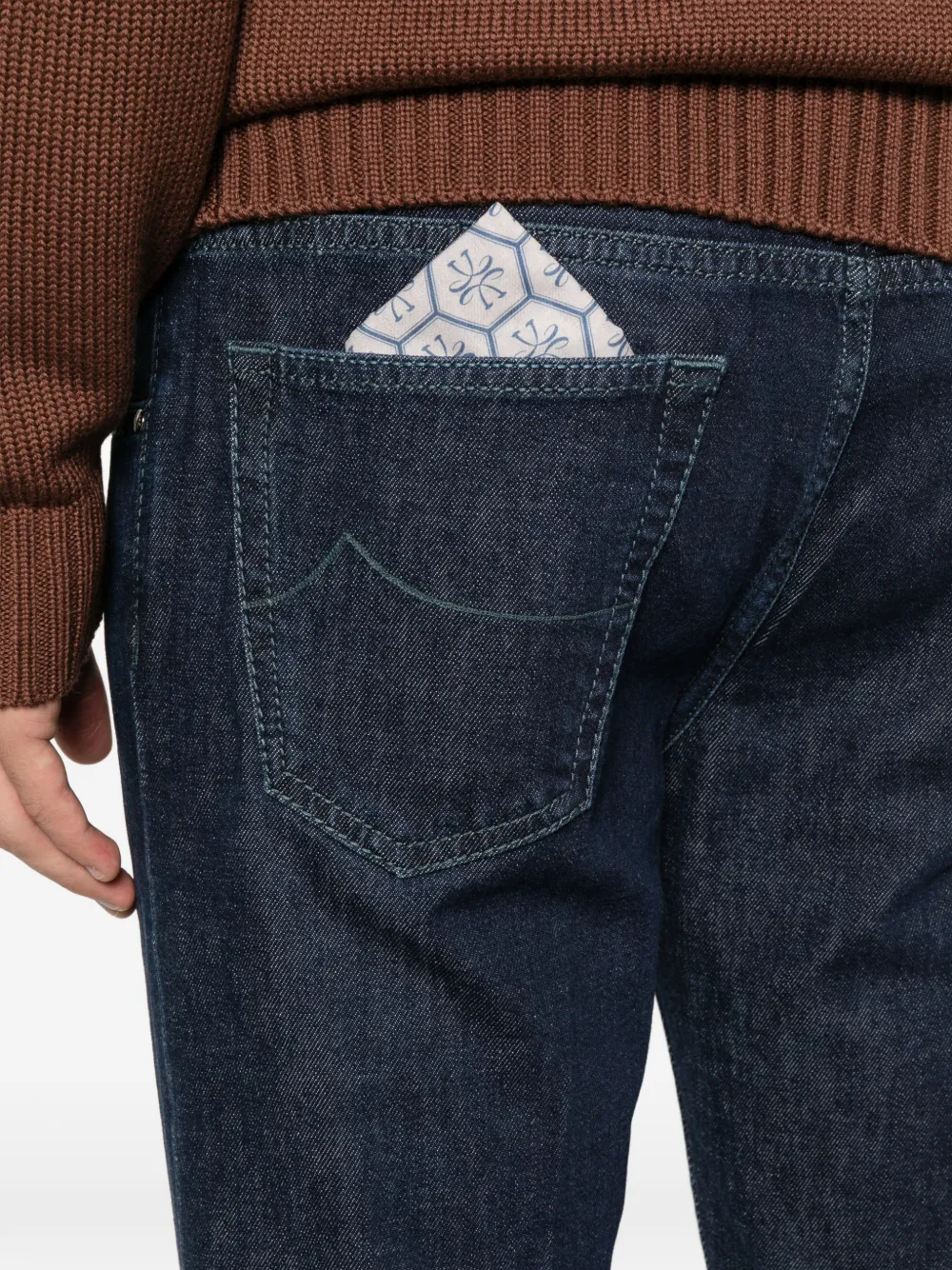 Jacob Cohen Scott Five-pocket Jeans In Blue