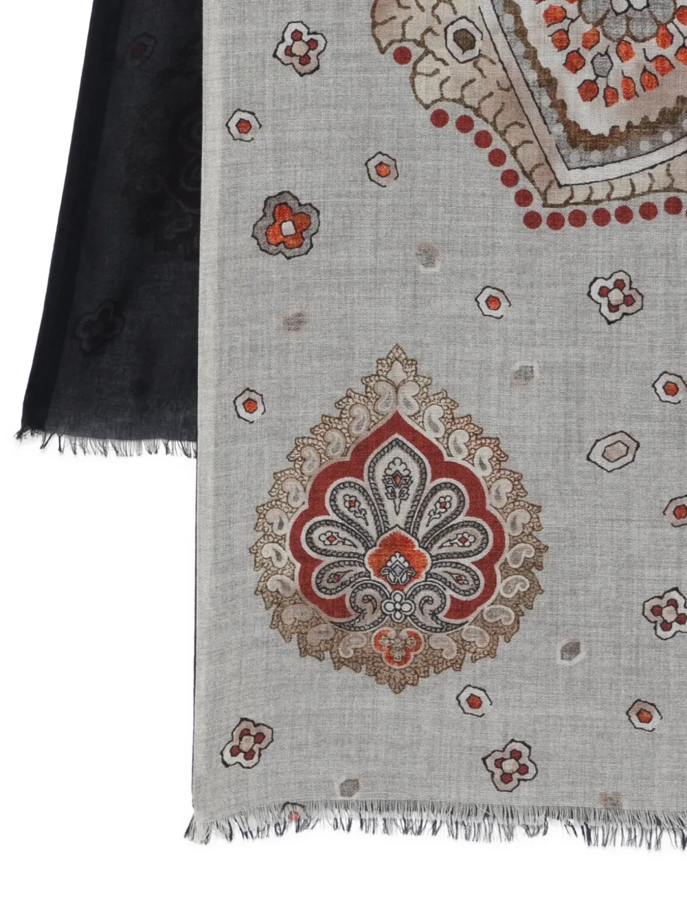 佩斯理流苏边围巾