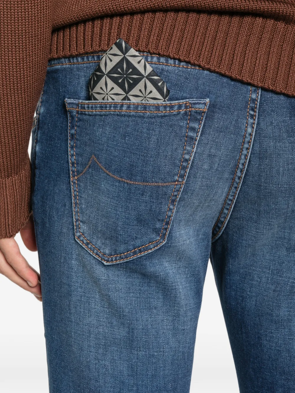 Jacob Cohen Scott Five-pocket Jeans In Blue