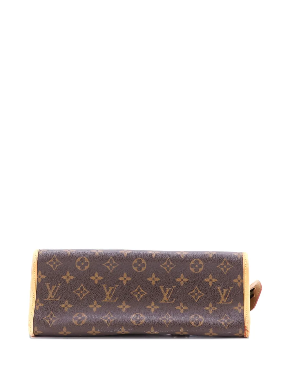 Pre-owned Louis Vuitton Popincourt Handle Bag Monogram Canvas Satchel In Brown