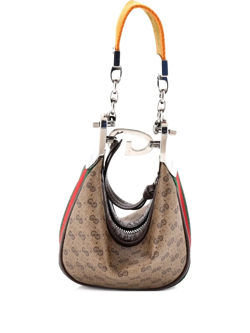 Gucci Pre-Owned Attache Shoulder Bag Micro GG Coated Canvas Mini hobo