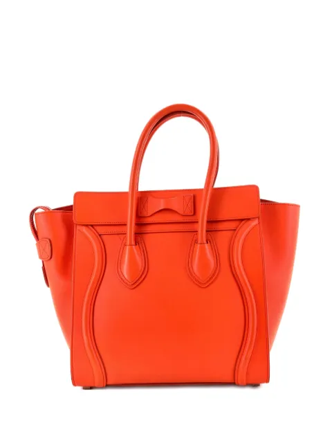 Celine Pre-Owned Luggage Bag Smooth Leather Micro tote bag