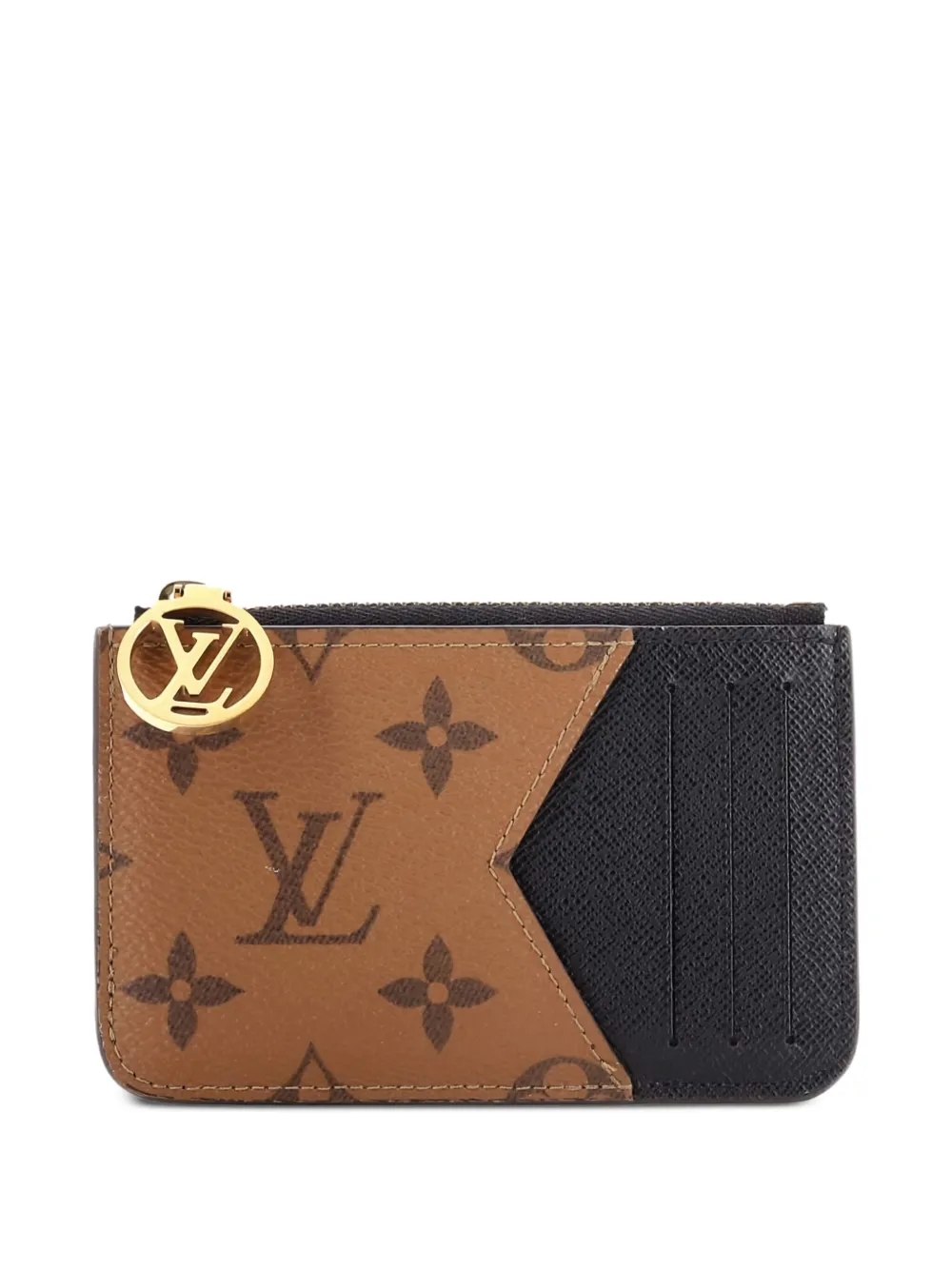 Louis Vuitton Pre-Owned Romy Reverse Monogram Canvas card holder - Louis Vuitton Pre-Owned Romy Reverse Monogram Canvas card holder -