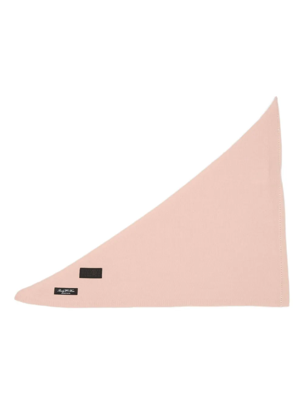 MM6 Maison Margiela Sjaal met logopatch Roze