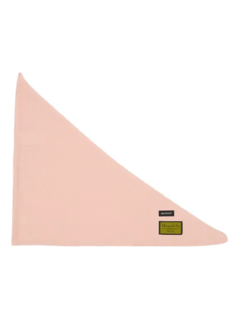 MM6 Maison Margiela bufanda con parche del logo
