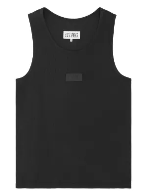 courrèges ブラック タンクトップ S Courrèges タンクトップ | ブラック | FARFETCH JP