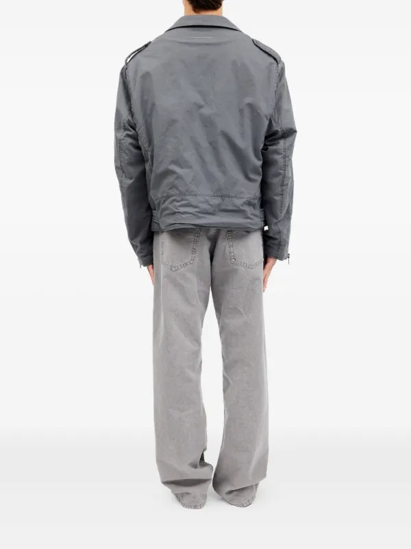 MM6 Maison Margiela レザーライダース 40 Biker Jacket | MM6 - Maison Margiela