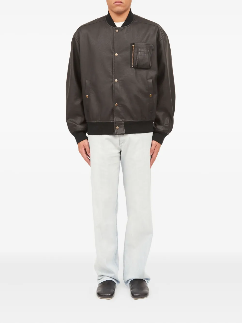 MM6 Maison Margiela chamarra bomber con bolsillos y cierre | Chamarras bomber | Image 2