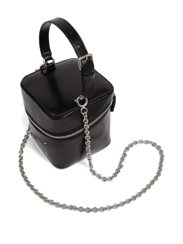 Maison Margiela Big Cube Clutch Bag | Black | FARFETCH