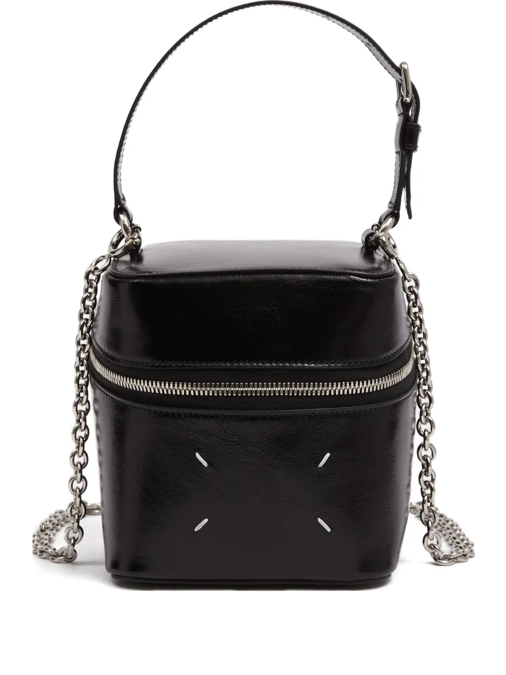 Maison Margiela Big Cube Clutch - Schwarz