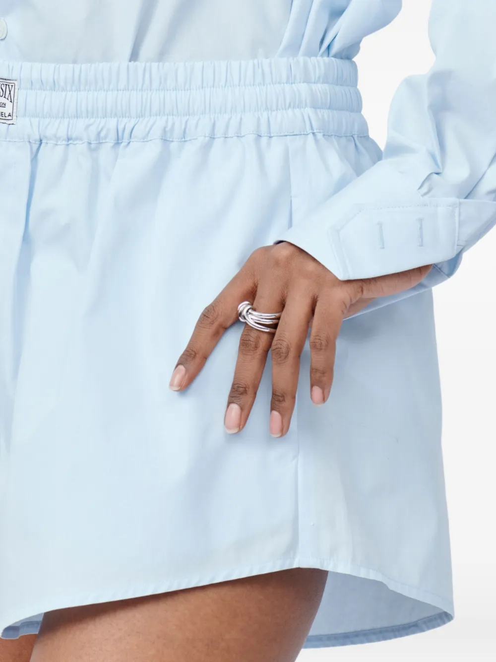 MM6 Maison Margiela Knot ring - Zilver