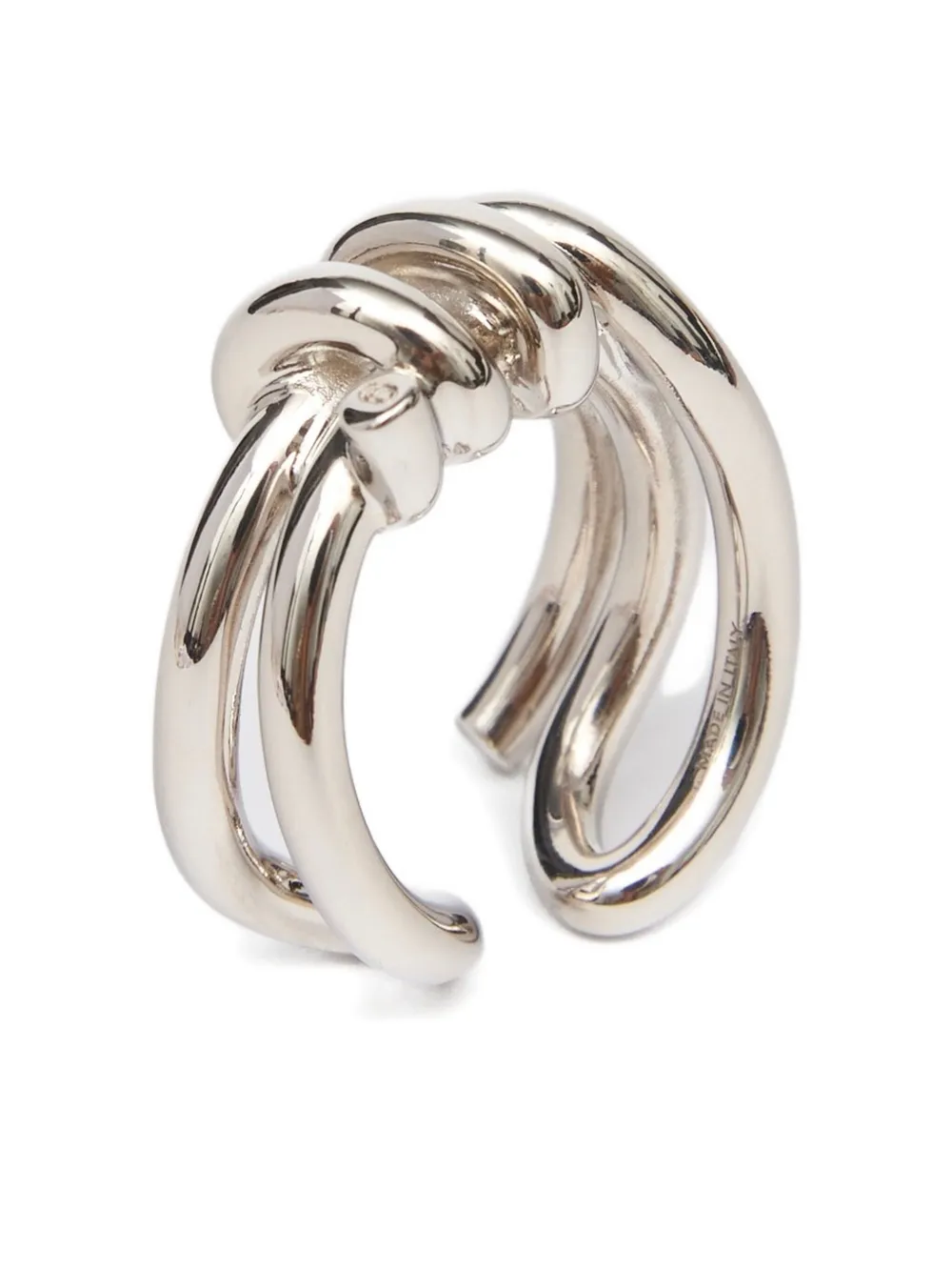 MM6 Maison Margiela Anello Knot - Argento