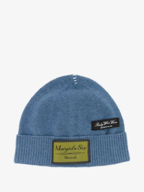 MM6 Maison Margiela gorro con parche del logo