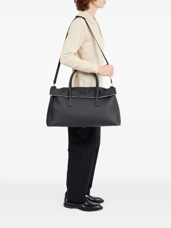 Maison Margiela 5AC シティ ボストンバッグ | ブラック | FARFETCH JP