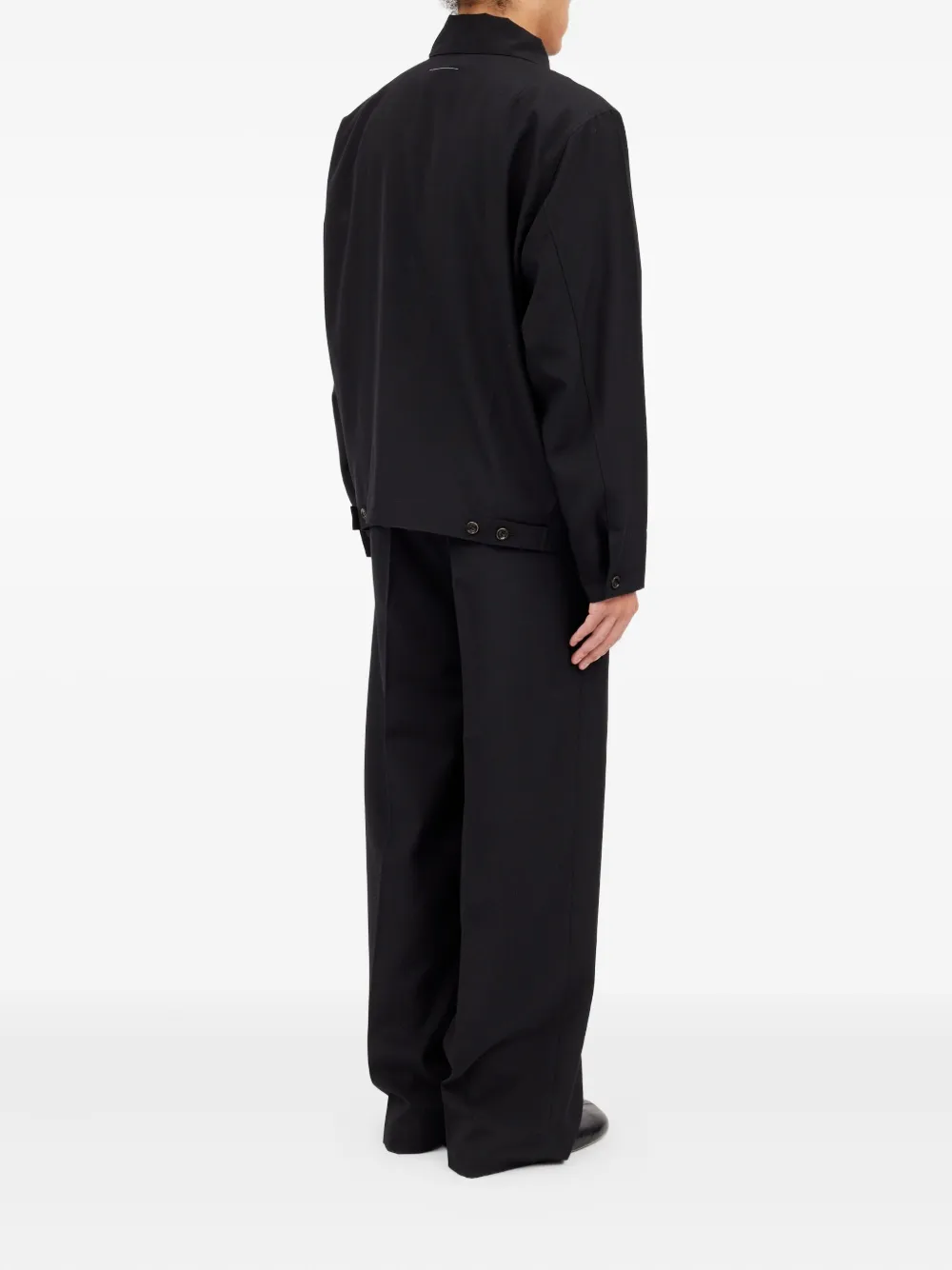 MM6 Maison Margiela Shirtjack met rits Zwart