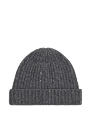 Maison Margiela メゾン・マルジェラ リブニット ビーニー - FARFETCH