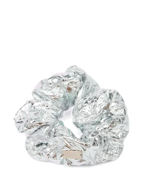 MM6 Maison Margiela logo-plaque metallic hair band