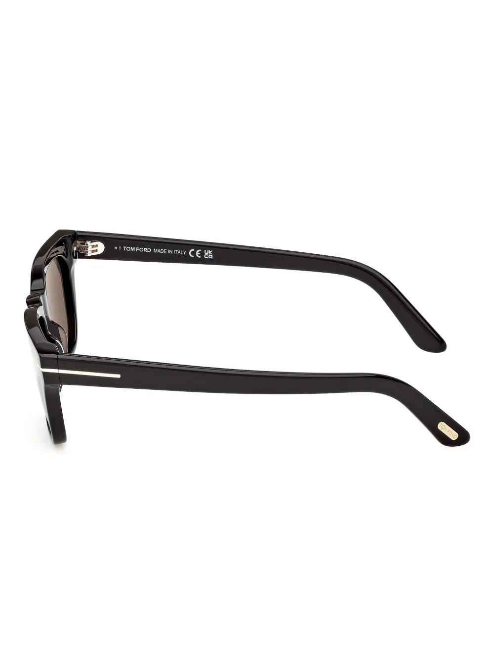 Tom Ford Browline Sunglasses In Brown