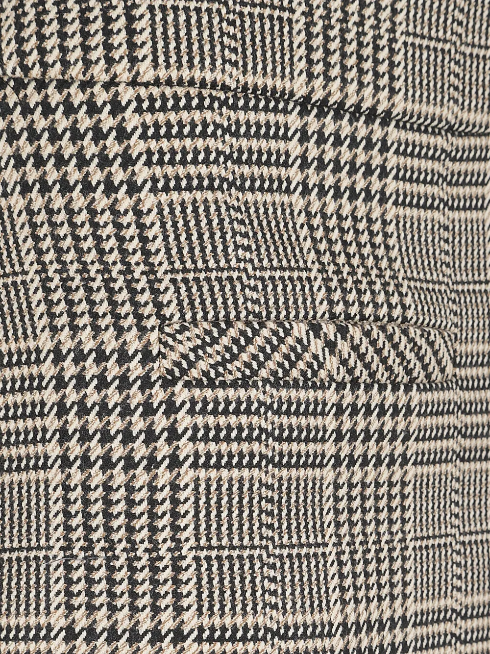 Veronica Beard Houndstooth-pattern Mini Skirt In Gray