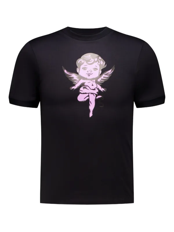 JORDANLUCA グラフィック Tシャツ | ブラック | FARFETCH JP