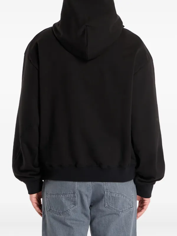 Post Archive Faction Work Hoodie | Black | FARFETCH CA