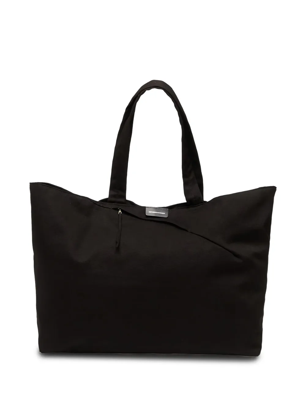 Post Archive Faction logo-detail tote bag | Black | Image 1