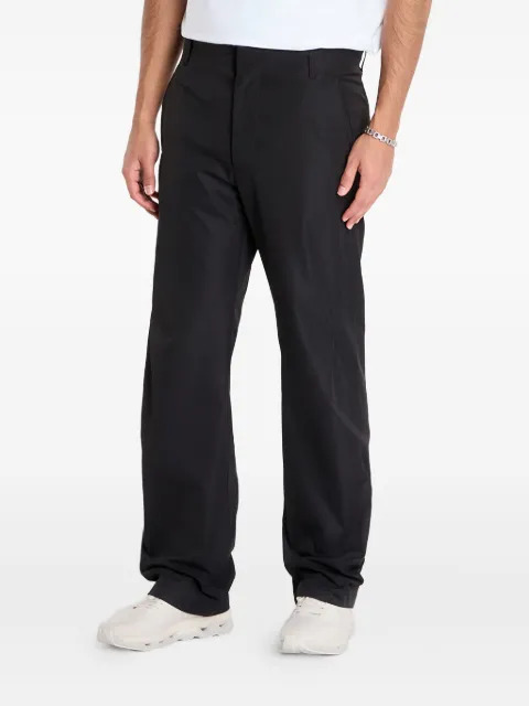 Post Archive Faction belt loops-detail trousers