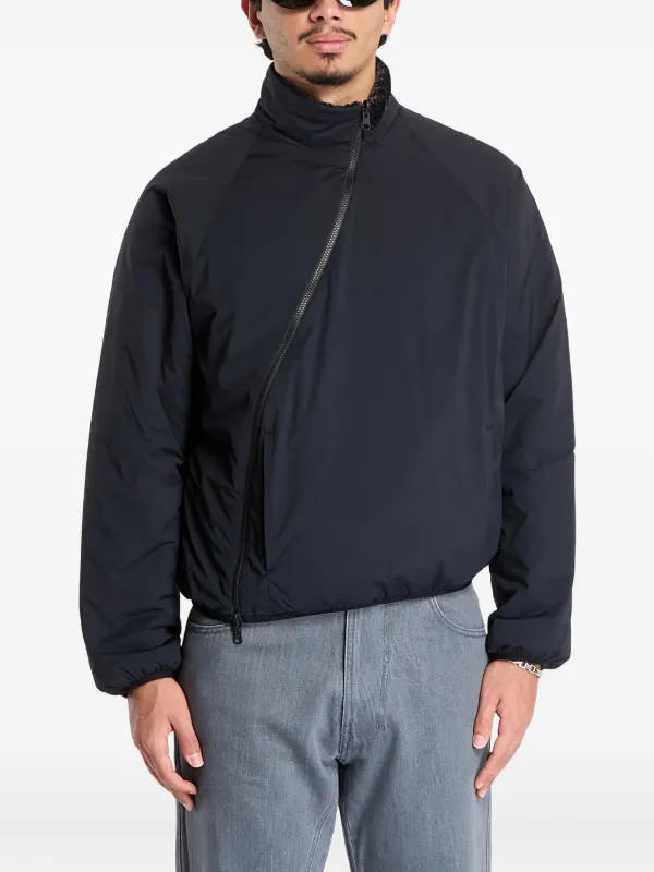 Post Archive Faction River zip-up Jacket | Black | FARFETCH