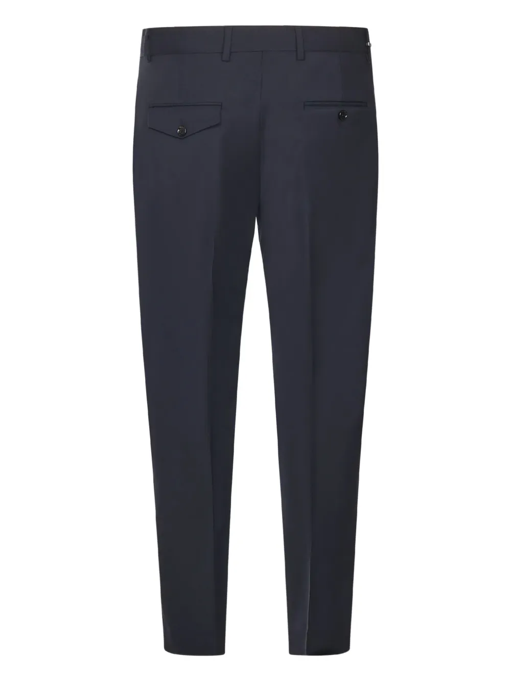 BE ABLE pleated-design side-pockets trousers - Blauw