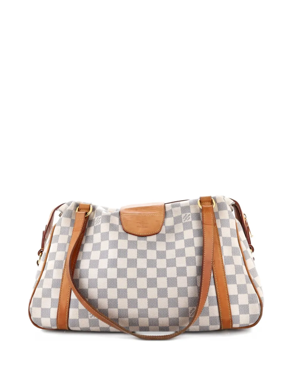 Pre-owned Louis Vuitton Stresa Handbag Damier Pm Shoulder Bag In Neutral