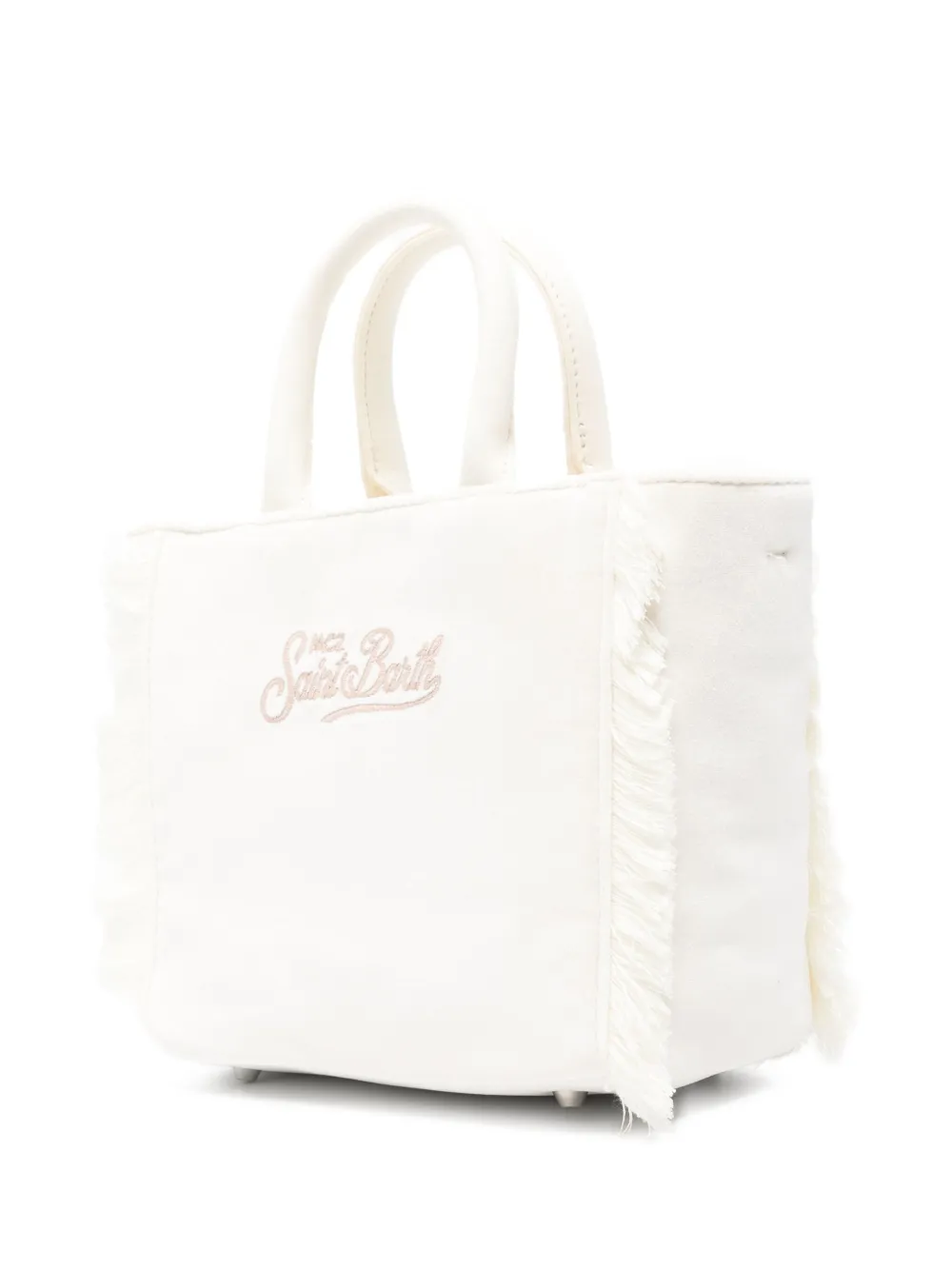 Mc2 Saint Barth Mini Vanity Tote Bag In White