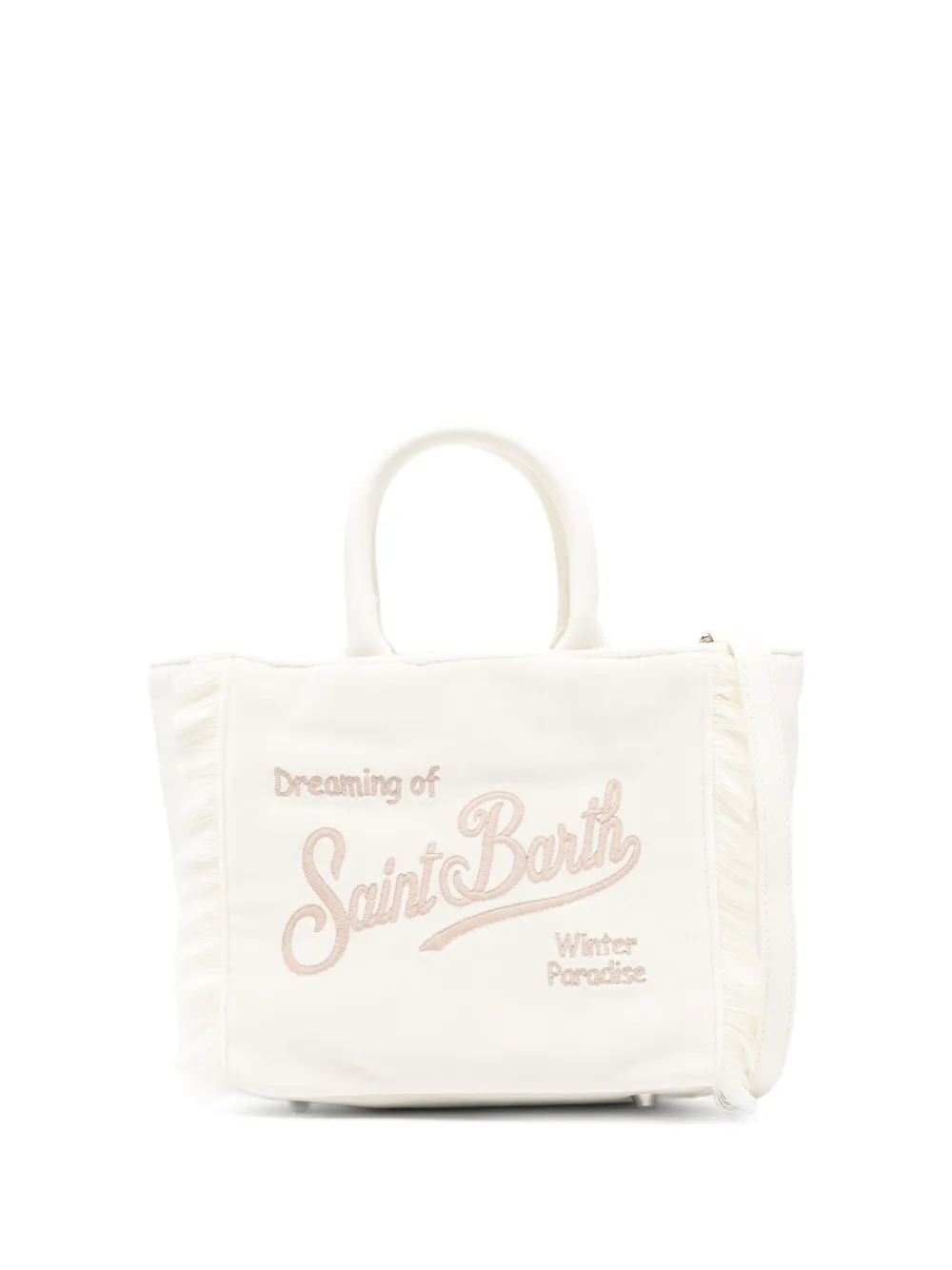 Mc2 Saint Barth Mini Vanity Tote Bag In White