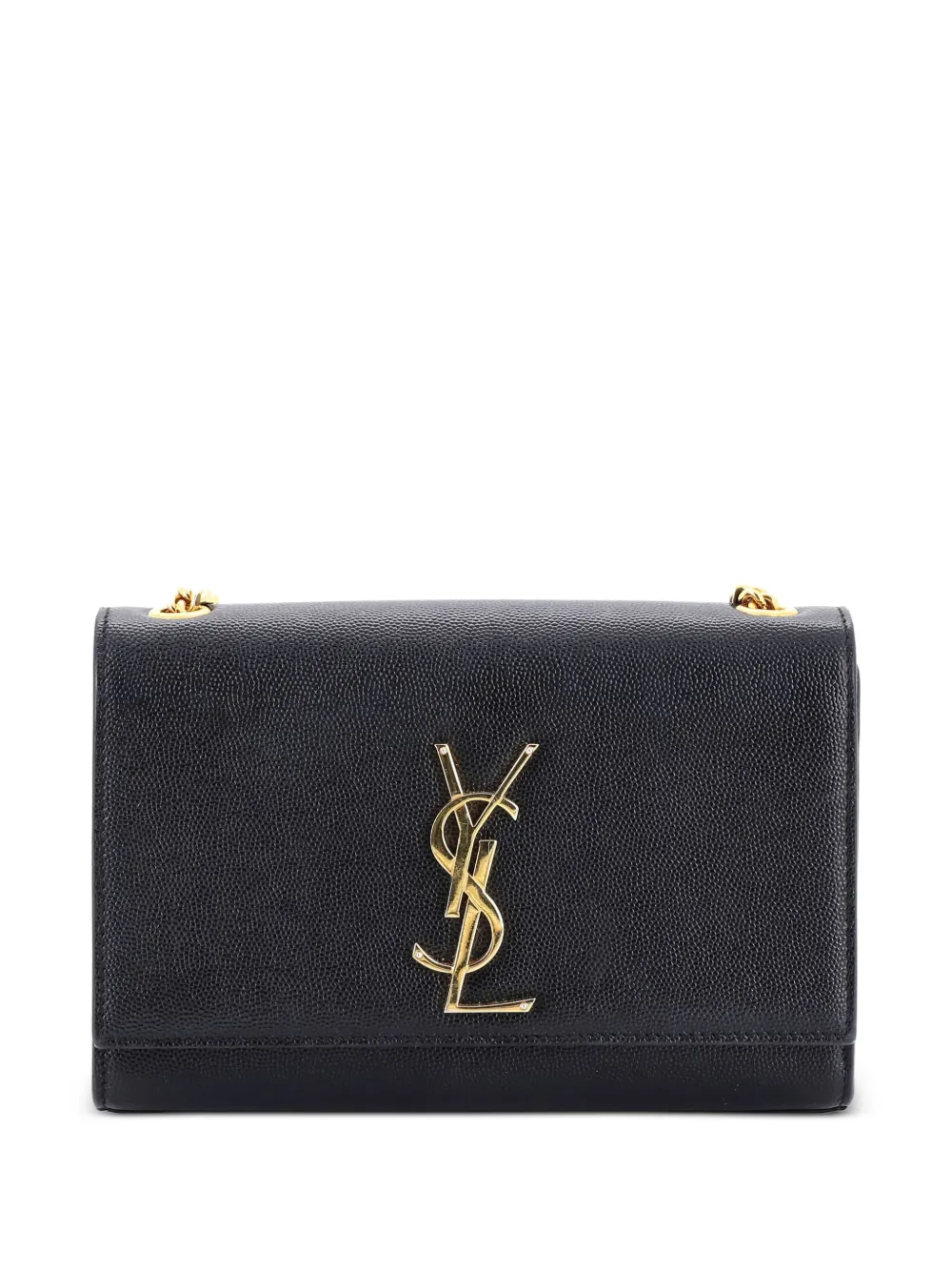 Saint Laurent Pre-Owned Classic Monogram Grainy Leather Small Saint Laurent Pre-Owned Classic Monogram Grainy Leather Small