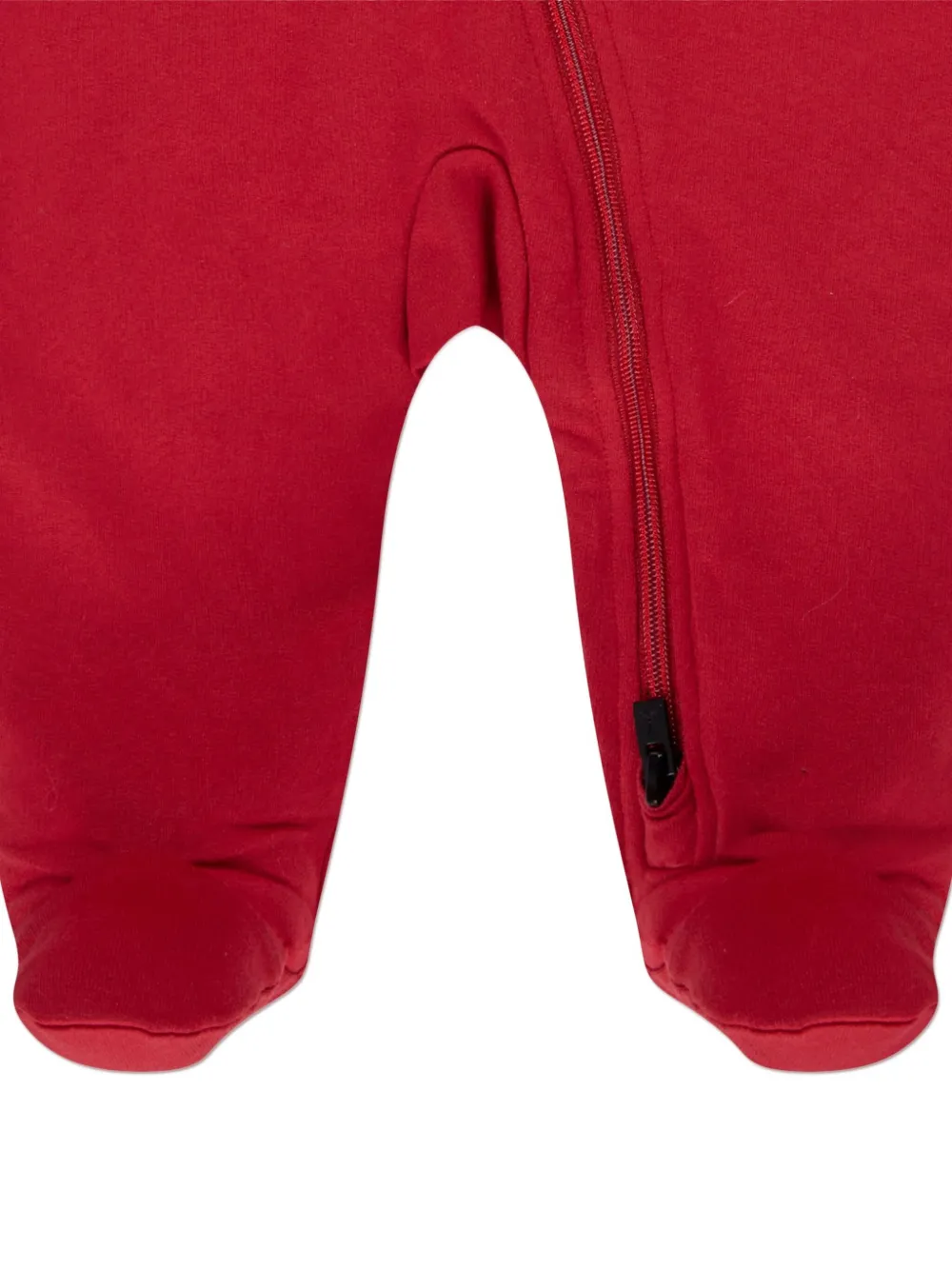 Jordan Logo Zip Pajama In Red