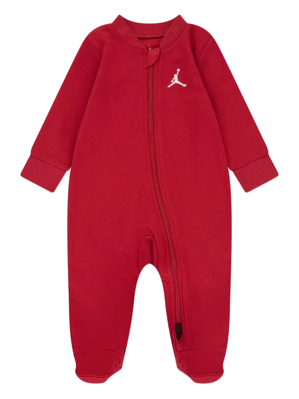 Jordan Kids pijama con logo y cierre | rojo | Image 1