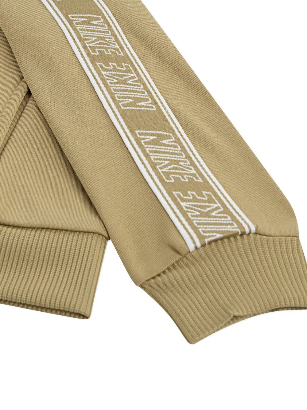 Nike Kids Fz Propus Taping trainingspak met logostreep Beige