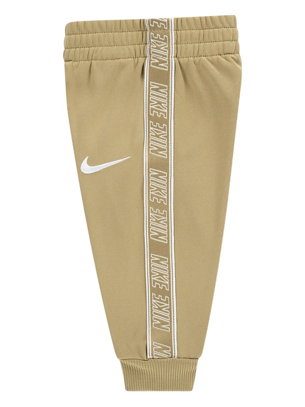Nike Kids Fz Propus Taping trainingspak met logostreep Beige