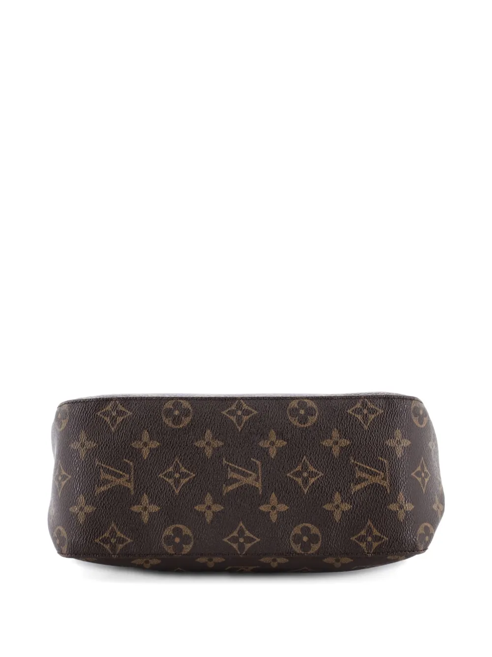 LOUIS VUITTON Pre-owned Looping Handbag Monogram Canvas Mm Satchel In Brown