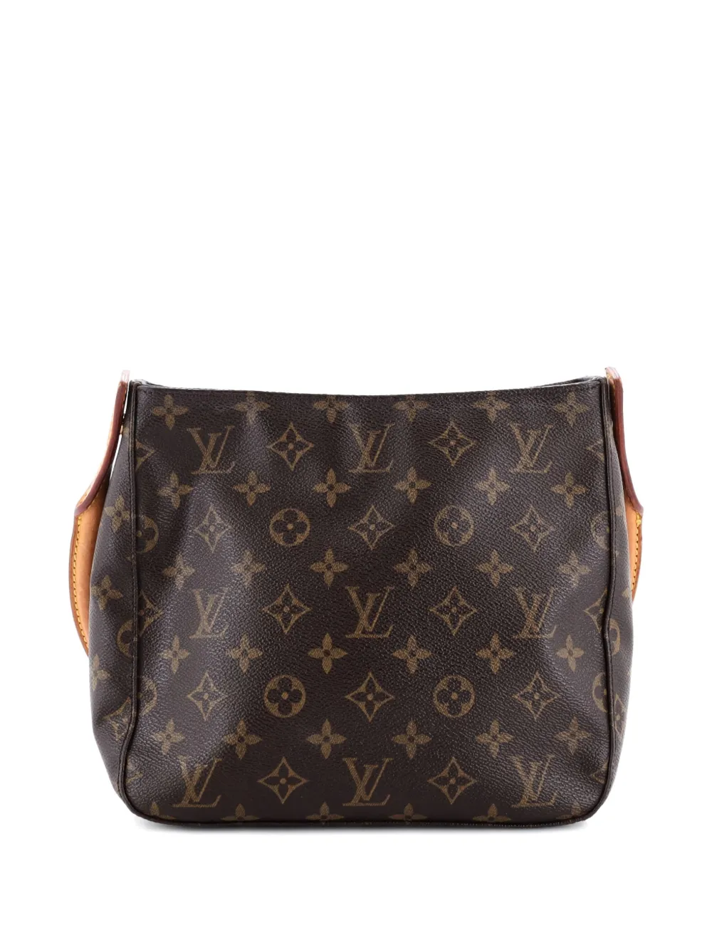 LOUIS VUITTON Pre-owned Looping Handbag Monogram Canvas Mm Satchel In Brown