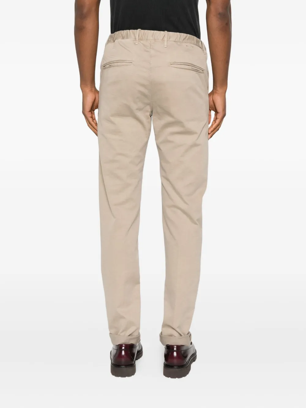 Slowear Elasticated Trousers In Neutral