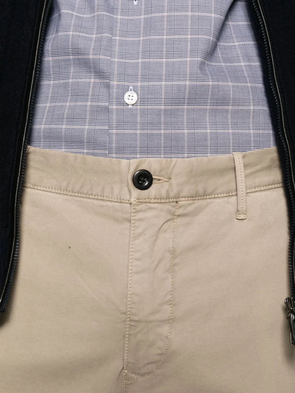 Slowear Elasticated Trousers In Neutral