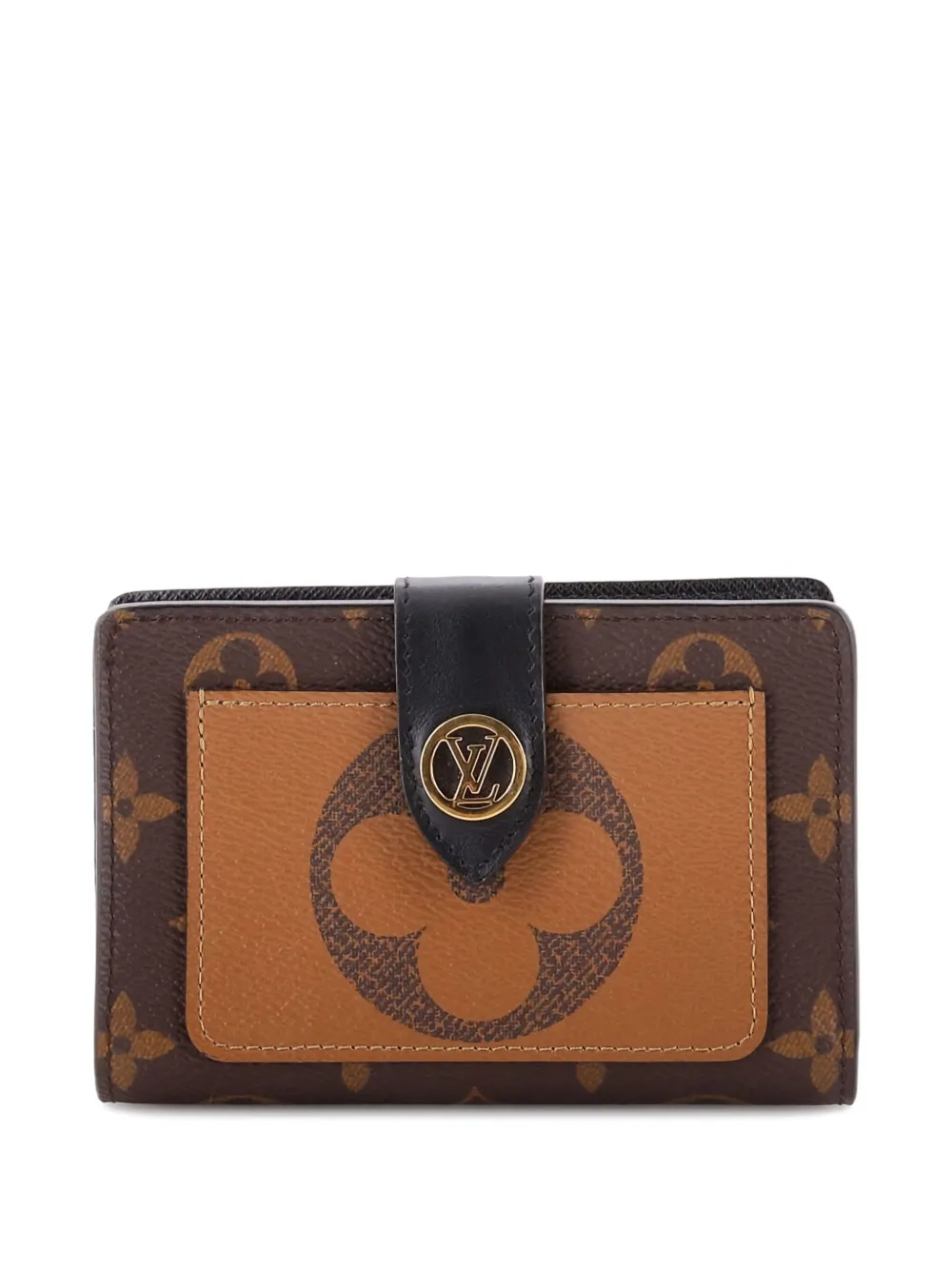Louis Vuitton Pre-Owned Juliette Wallet Reverse Monogram Canvas small Louis Vuitton Pre-Owned Juliette Wallet Reverse Monogram Canvas small