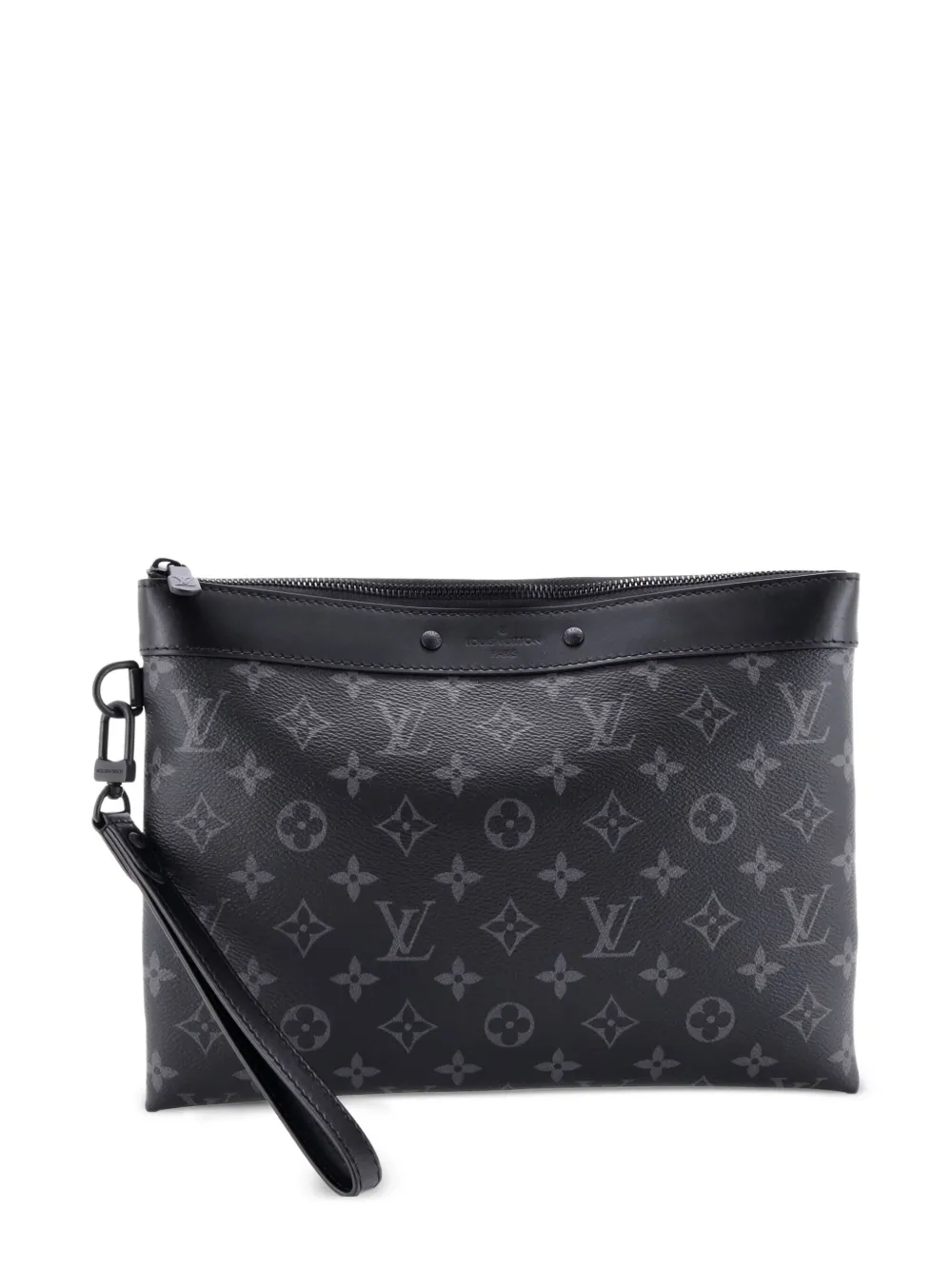 Louis Vuitton Pre-Owned Pochette To-Go Monogram Eclipse Canvas MM Louis Vuitton Pre-Owned Pochette To-Go Monogram Eclipse Canvas MM