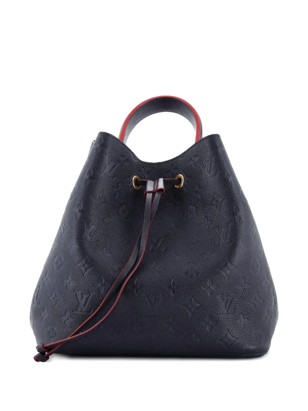 Louis Vuitton Pre-Owned NeoNoe Handbag Monogram Empreinte Leather MM Louis Vuitton Pre-Owned NeoNoe Handbag Monogram Empreinte Leather MM