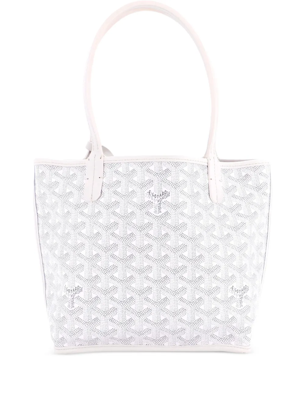 Goyard Pre-Owned Anjou Reversible Tote Coated Canvas Mini satchel - Goyard Pre-Owned Anjou Reversible Tote Coated Canvas Mini satchel -